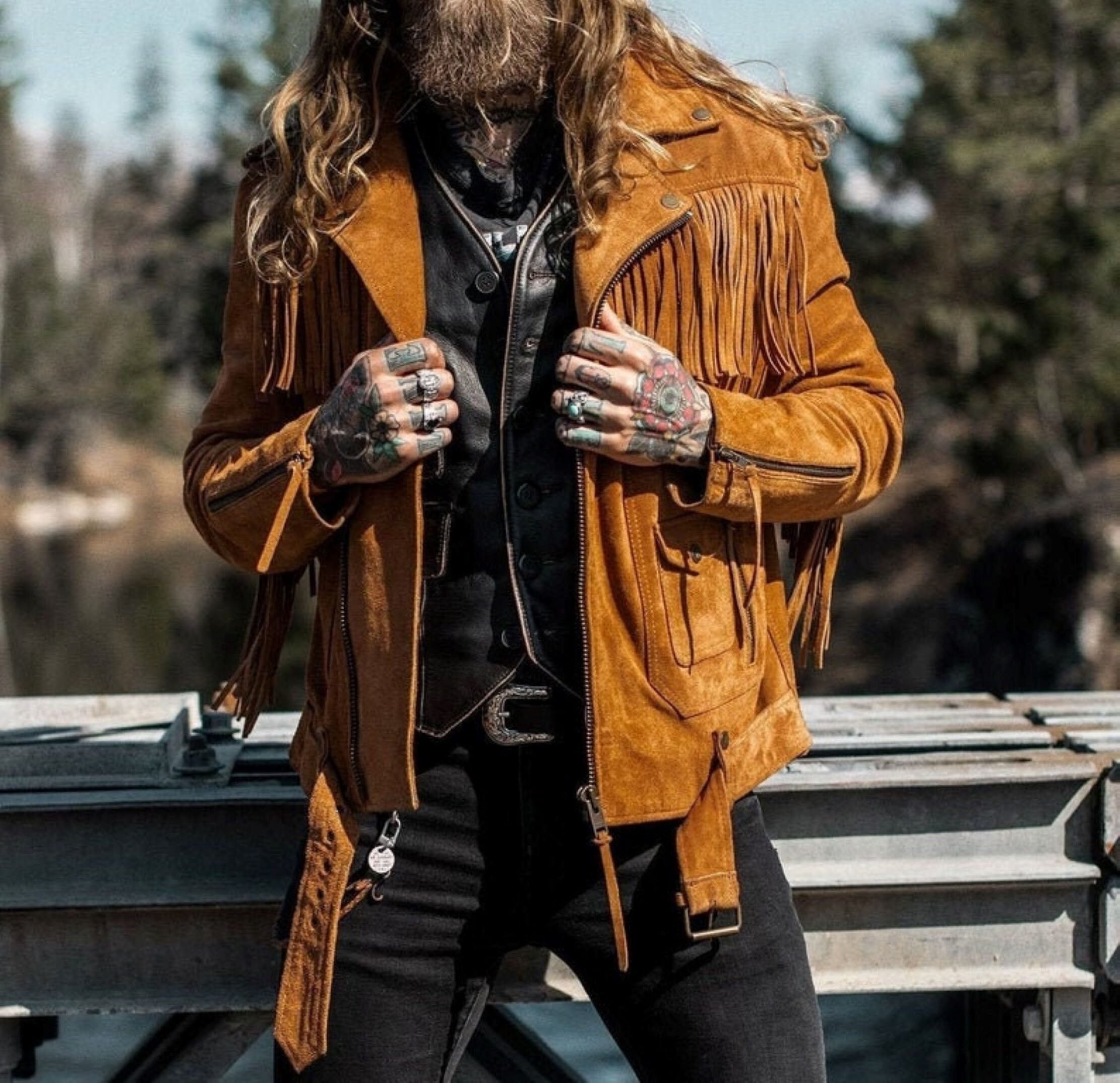 Jackets for Men Men's Western Jackets Mens Jacket Jackets for Me 並行輸入品 Western Leather Jacket for Men: Bold. Rugged. | Buffalo Jackson