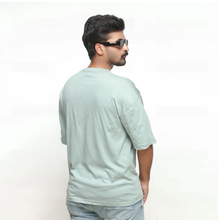 Load image into Gallery viewer, Premium Olive Green Drop Shoulder T-Shirt