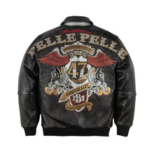 Load image into Gallery viewer, Pelle Pelle Black 47th Collectors Series Leather Jacket
