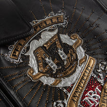 Load image into Gallery viewer, Pelle Pelle Black 47th Collectors Series Leather Jacket