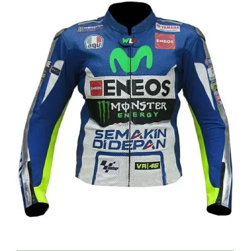 Yamaha Monster Energy Leather Jacket – Shearling Leather