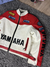 Load image into Gallery viewer, Yamaha Racing Motorcycle Leather Jacket