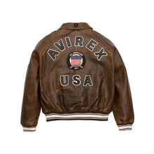 Load image into Gallery viewer, avirex brown jaket