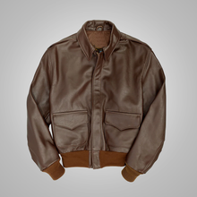 Load image into Gallery viewer, Men B3 Flying RAF Aviator Sheepskin Leather Jacket