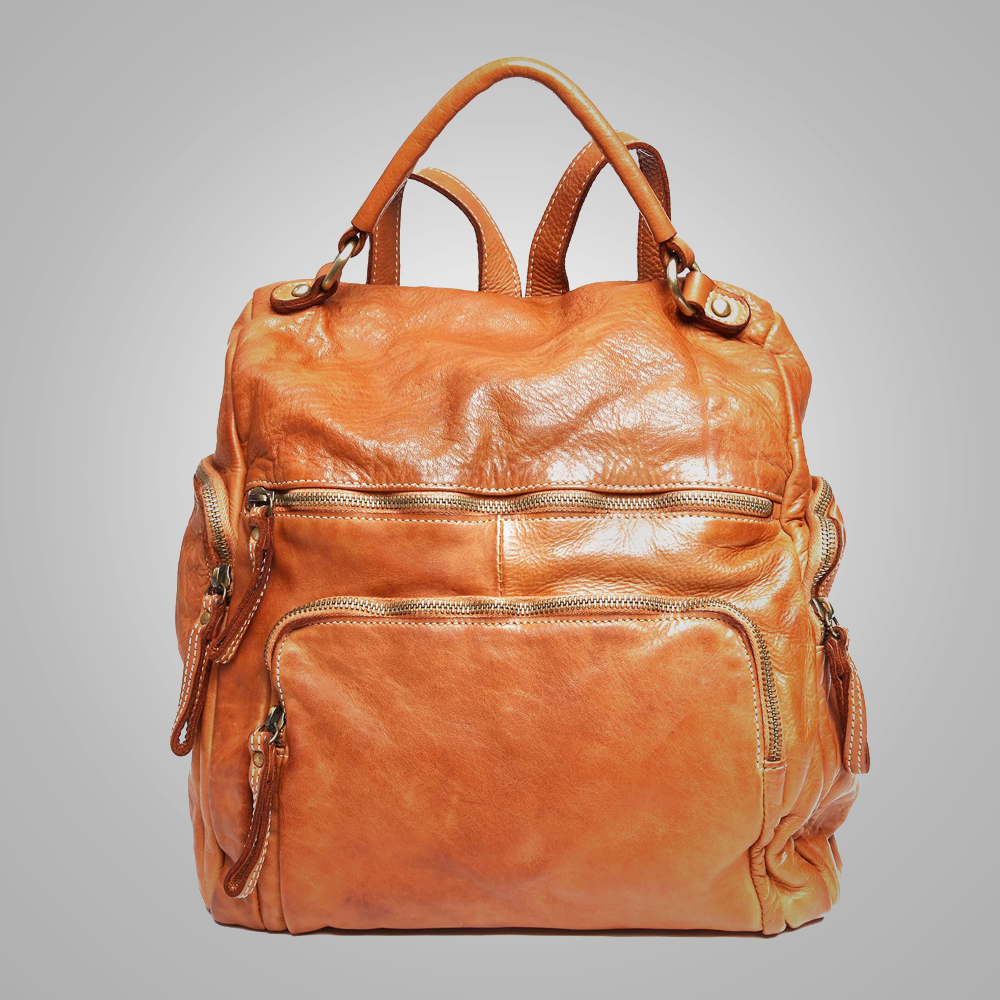 convertible mini backpack leather New Lambskin Parker Convertible Small Leather Backpack For Women