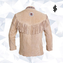 Load image into Gallery viewer, Classic Tortilla Leather Coat - Shearling leather