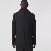 Load image into Gallery viewer, Men's Black Fleece Peacoat