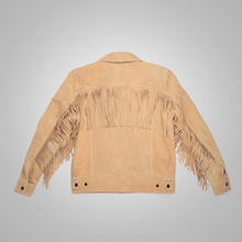 Load image into Gallery viewer, New Mens Native American Western Brown Leather Jacket
