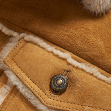 Load image into Gallery viewer, New Aviator B3 Real Sheepskin Shearling Leather Bomber Flying Jacket for Men