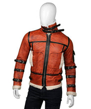 Load image into Gallery viewer, Mens B6 RAF Aviator Sheepskin Waxed Jacket