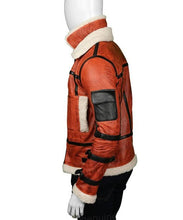 Load image into Gallery viewer, Mens B6 RAF Aviator Sheepskin Waxed Jacket | Buy B6 Shearling Jacket