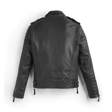 Load image into Gallery viewer, Men Black Motorcycle Riding Jacket