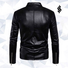 Load image into Gallery viewer, Men’s Classic Style Leather Fashion jacket | Biker Leather Jacket