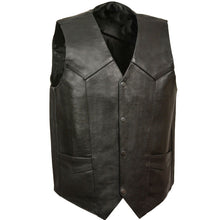 Load image into Gallery viewer, BLACK CLASSIC SNAP GUN POCKETS VEST