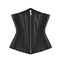 Load image into Gallery viewer, Gladys Underbust Corset - Shearling leather