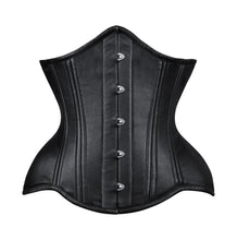 Load image into Gallery viewer, Rinnaa New Curvy Waist Trainer in Genuine Sheep Napa Leather - Shearling leather