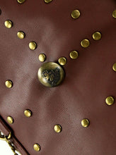 Load image into Gallery viewer, Graz Steampunk Spiral Steel Boned Faux Leather Underbust Corset - Shearling leather