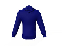 Load image into Gallery viewer, Navy Varsity Letterman Jacket with Navy Sleeves - Shearling leather