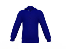 Load image into Gallery viewer, Navy Varsity Letterman Jacket with Navy Sleeves - Shearling leather