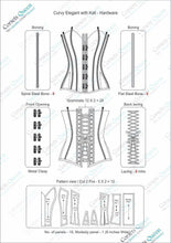 Load image into Gallery viewer, Sharbon Steampunk Corset In  Cherry & Black Sheep Nappa Leather - Shearling leather