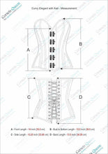 Load image into Gallery viewer, Sharbon Steampunk Corset In  Cherry & Black Sheep Nappa Leather - Shearling leather