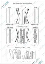 Load image into Gallery viewer, Wozniacki Gothic Faux Leather Corset - Shearling leather