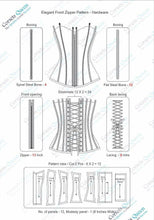 Load image into Gallery viewer, Brommel Sheep Nappa Leather Overbust Corset - Shearling leather