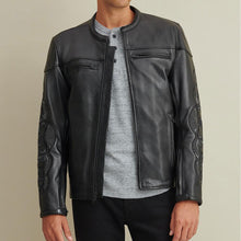 Load image into Gallery viewer, Leather Rider Jacket