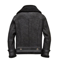 Load image into Gallery viewer, Men’s Aviator Shearling Bomber Jacket | Buy Shearling Leather Jackets