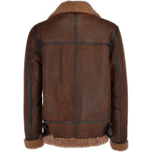 Load image into Gallery viewer, Men's B3 Aviator Sheepskin Shearling Bomber Leather Jacket