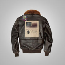 Load image into Gallery viewer, Men's Top Gun Maverick G-1 Flight Bomber Jacket