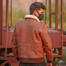 Load image into Gallery viewer, Mens B3 RAF Flying Fur Aviator Sheepskin Shearling Bomber Jacket