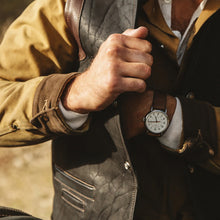 Load image into Gallery viewer, Mens Multi Color Brown Buffalo Leather Vest