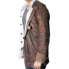 Load image into Gallery viewer, Mens Shearling Bomber Jacket 3