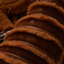 Load image into Gallery viewer, New B3 RAF Flying Sheepskin Shearling Moto Leather Jacket