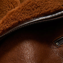 Load image into Gallery viewer, New B3 RAF Flying Sheepskin Shearling Moto Leather Jacket