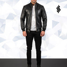 Load image into Gallery viewer, buy best shearling leather jackets, bomber leather jackets in low price