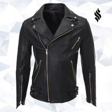 Load image into Gallery viewer, Unique Style Fashion Men’s Leather Jacket