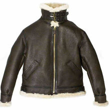 Load image into Gallery viewer, buy best shearling leather jackets, aviator leather jackets on sale