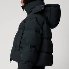 Load image into Gallery viewer, Women Mate Black Winter Puffer Jacket