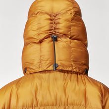 Load image into Gallery viewer, Women's Inferno Yellow Hooded Puffer Jacket