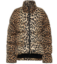 Load image into Gallery viewer, Womens Faux Fur Leopard Jacket - Shearling leather