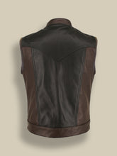 Load image into Gallery viewer, Brown Leather Jacket - Shearling leather