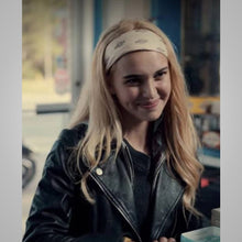 Load image into Gallery viewer, Nikki Roumel Black Leather Jacket