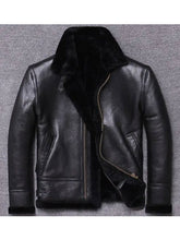 Load image into Gallery viewer, Mens Sheepskin Winter Fur Coat Jacket