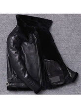 Load image into Gallery viewer, Mens Sheepskin Winter Fur Coat Jacket