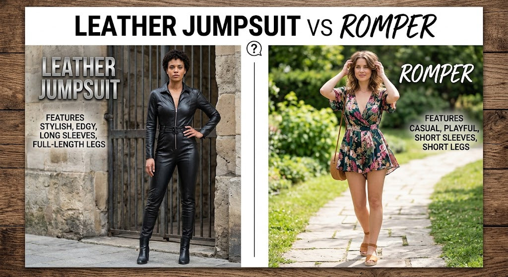 Leather Jumpsuit vs Leather Romper: Which One Should You Buy?