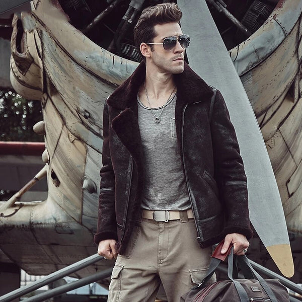 Sheepskin Leather Jackets & coats