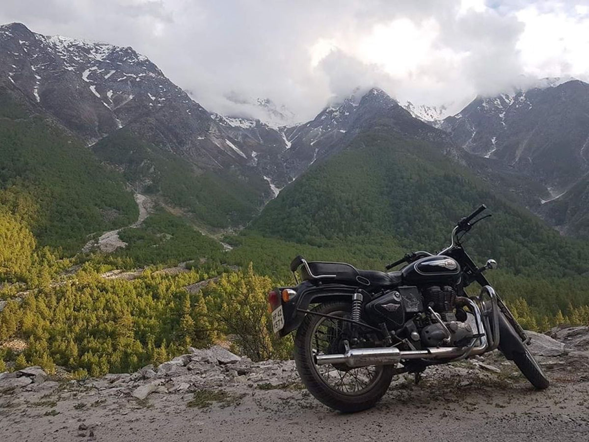Rideing into the sunset with my yamaha motorcycle jacket