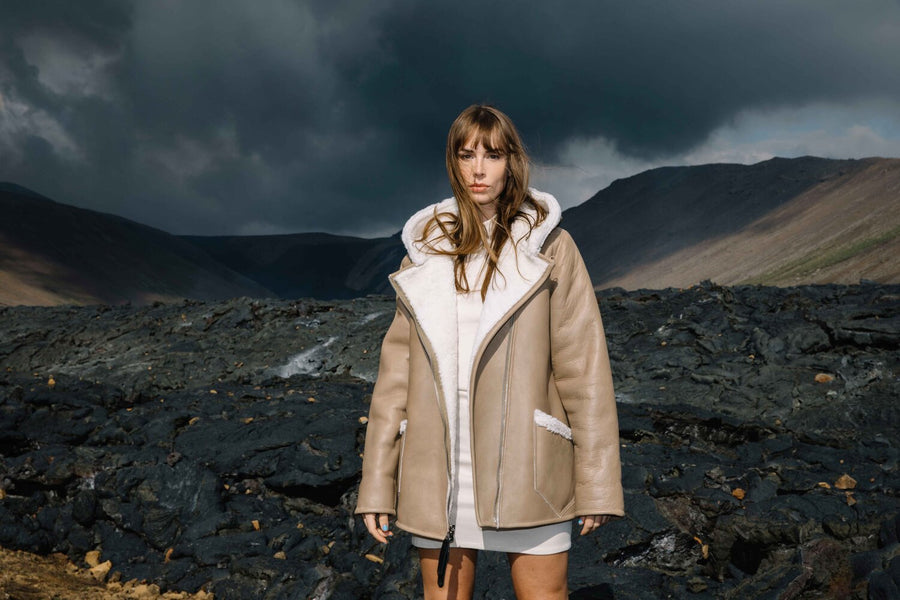 How to style shearling coats: